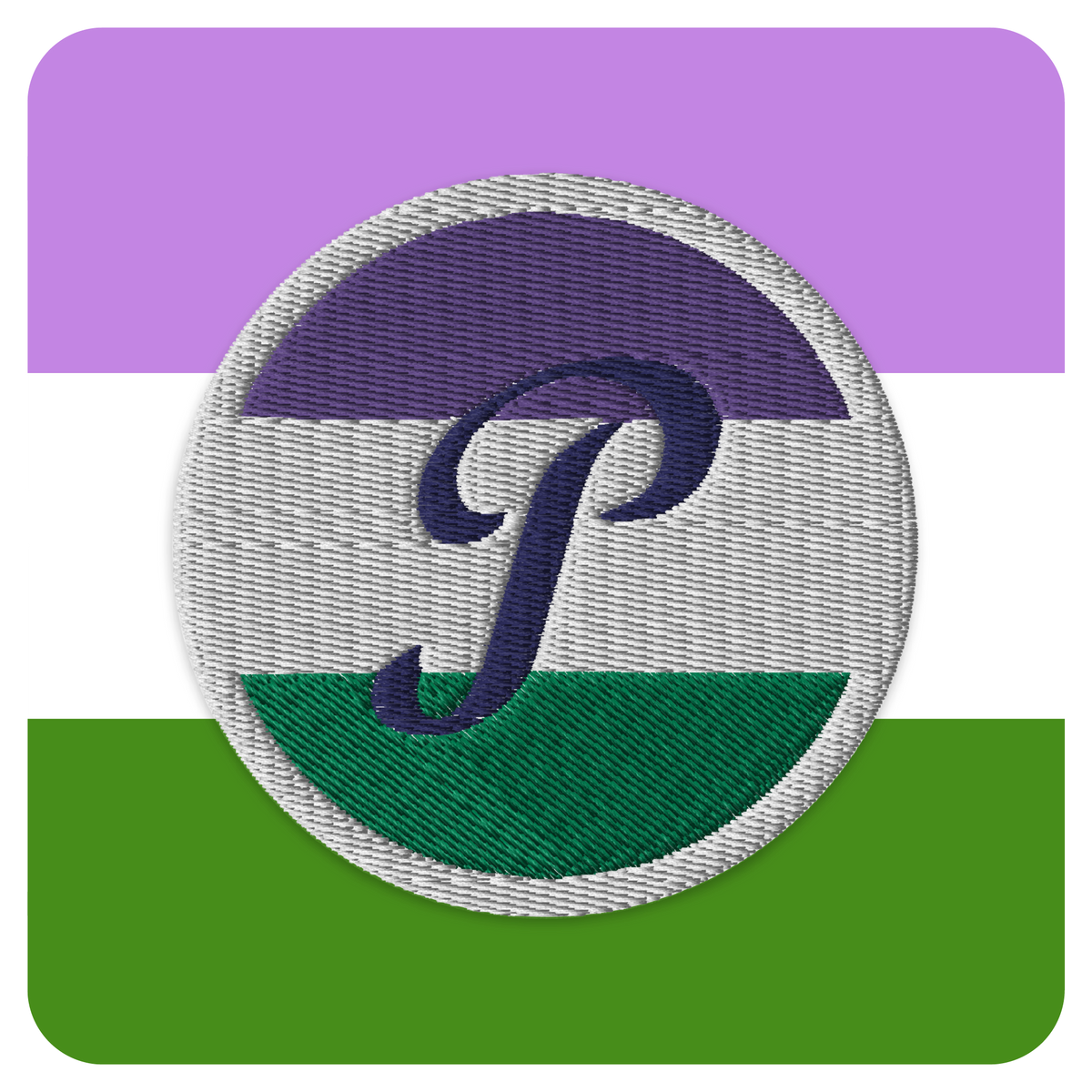 GENDER-QUEER PRIDE NÁŠIVKA