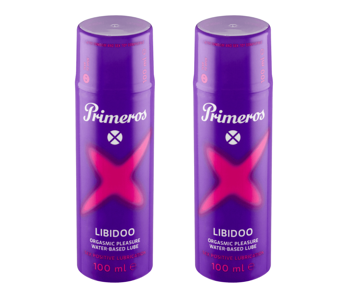 AKCE 1+1 ZDARMA Primeros Libidoo Vegan Lubrikant Pro Zvýšení Sexuální Citlivosti 2x100ml